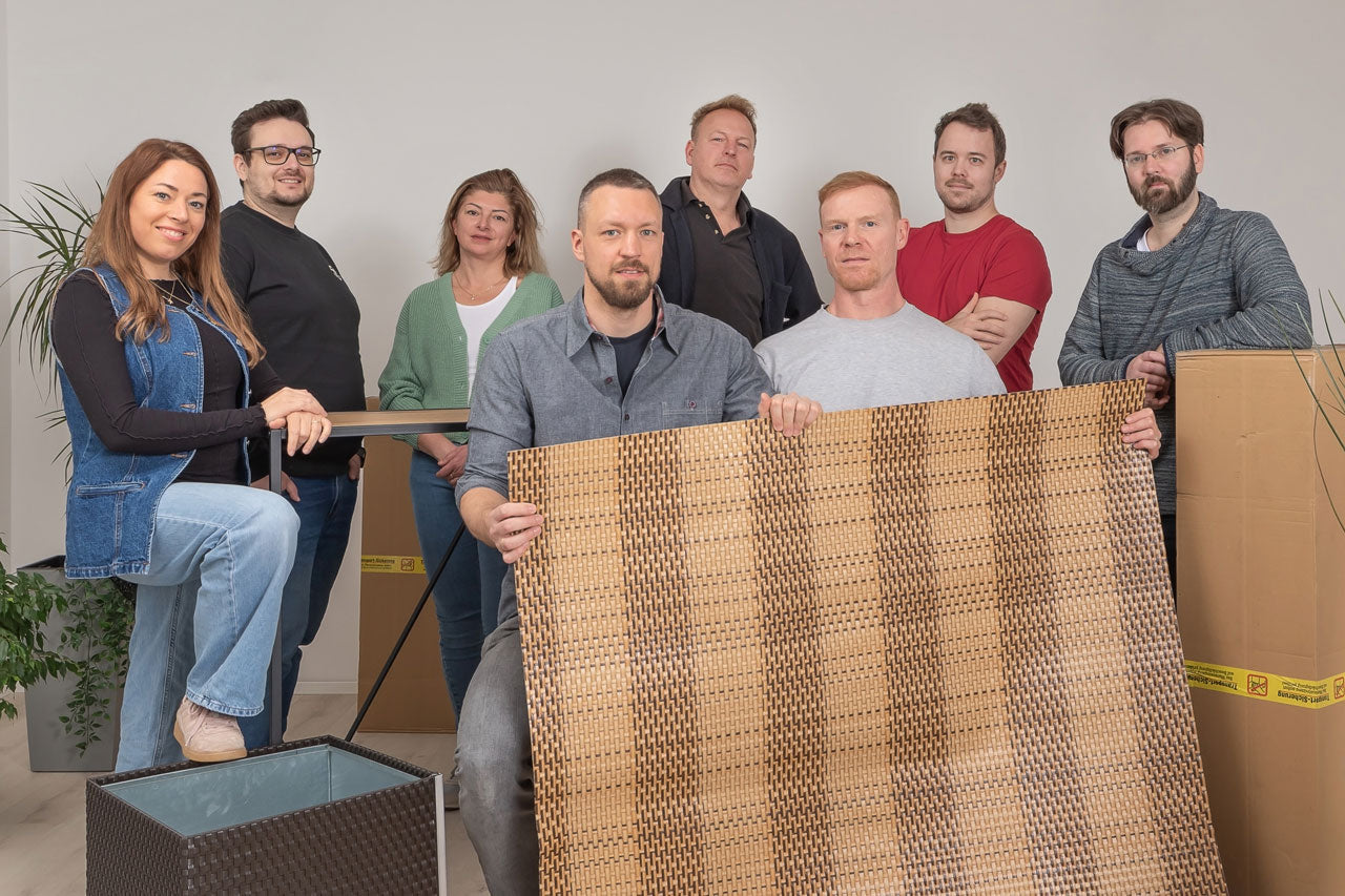 Das Team von Rattan-King