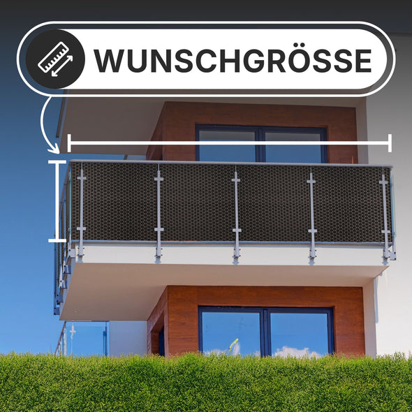 Rattan Meterware aus Polyrattan – flexibler Sichtschutz im Wunschmaß